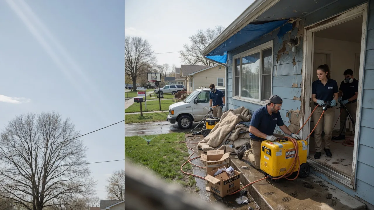 Basement Flood Cleanup in New Summerfield, TX near me